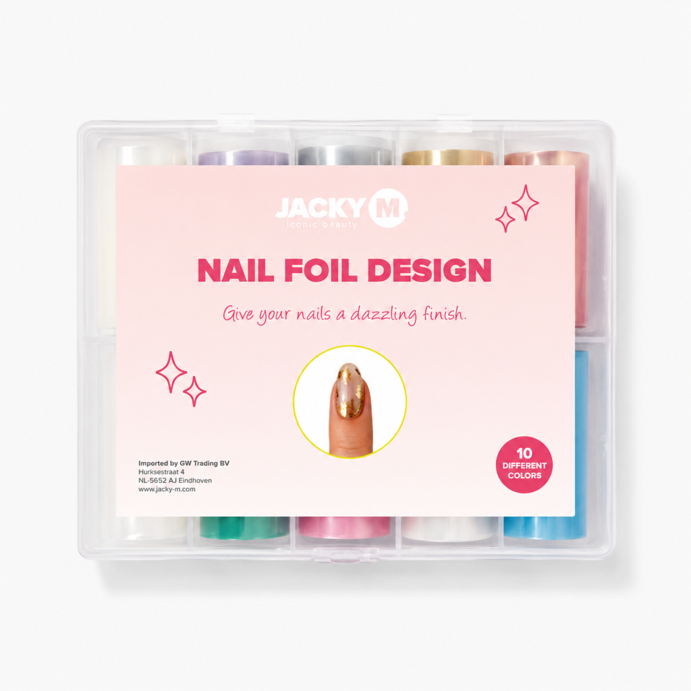 Nail Foil Design Glam JACKY M.