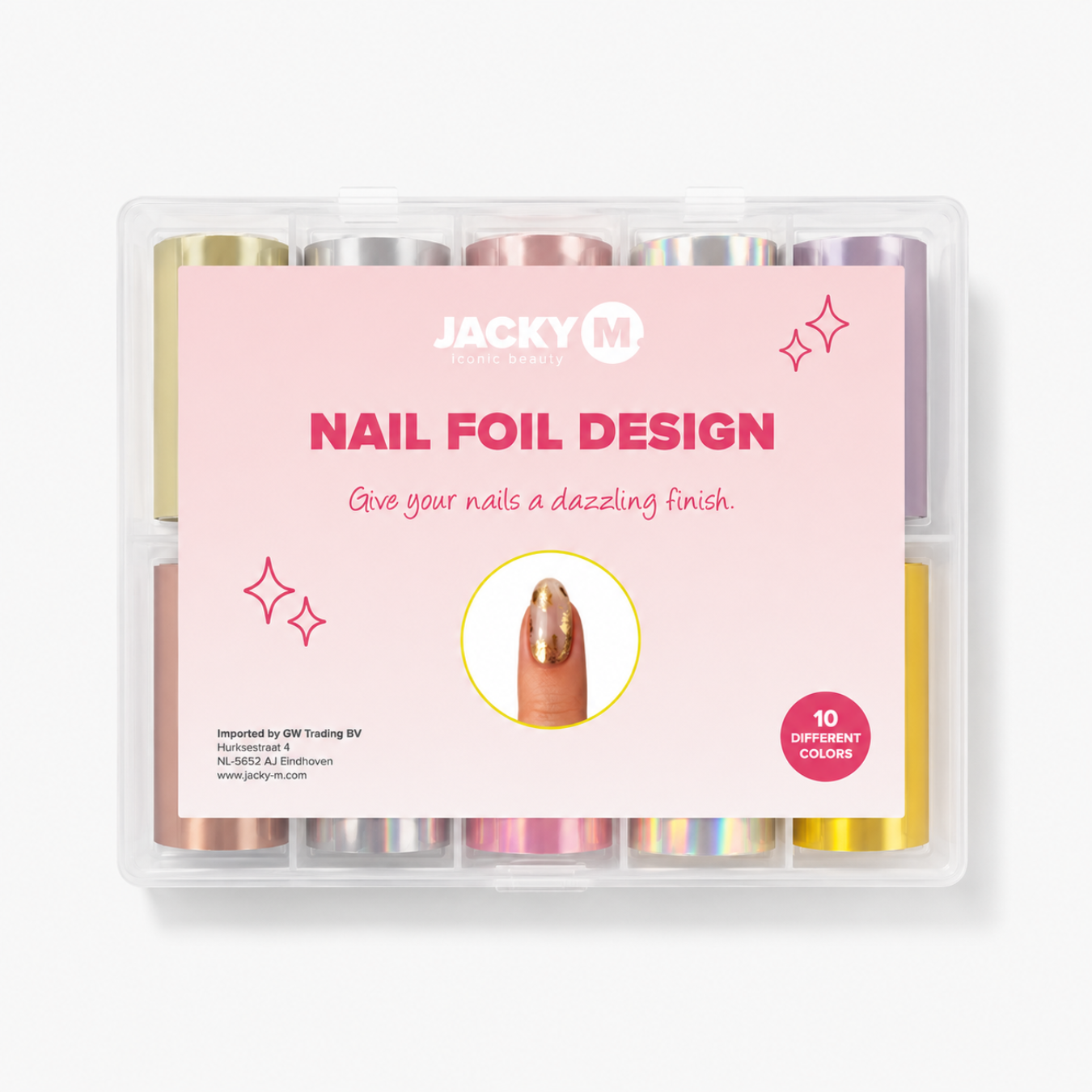 Nail Foil Design Metallics JACKY M.