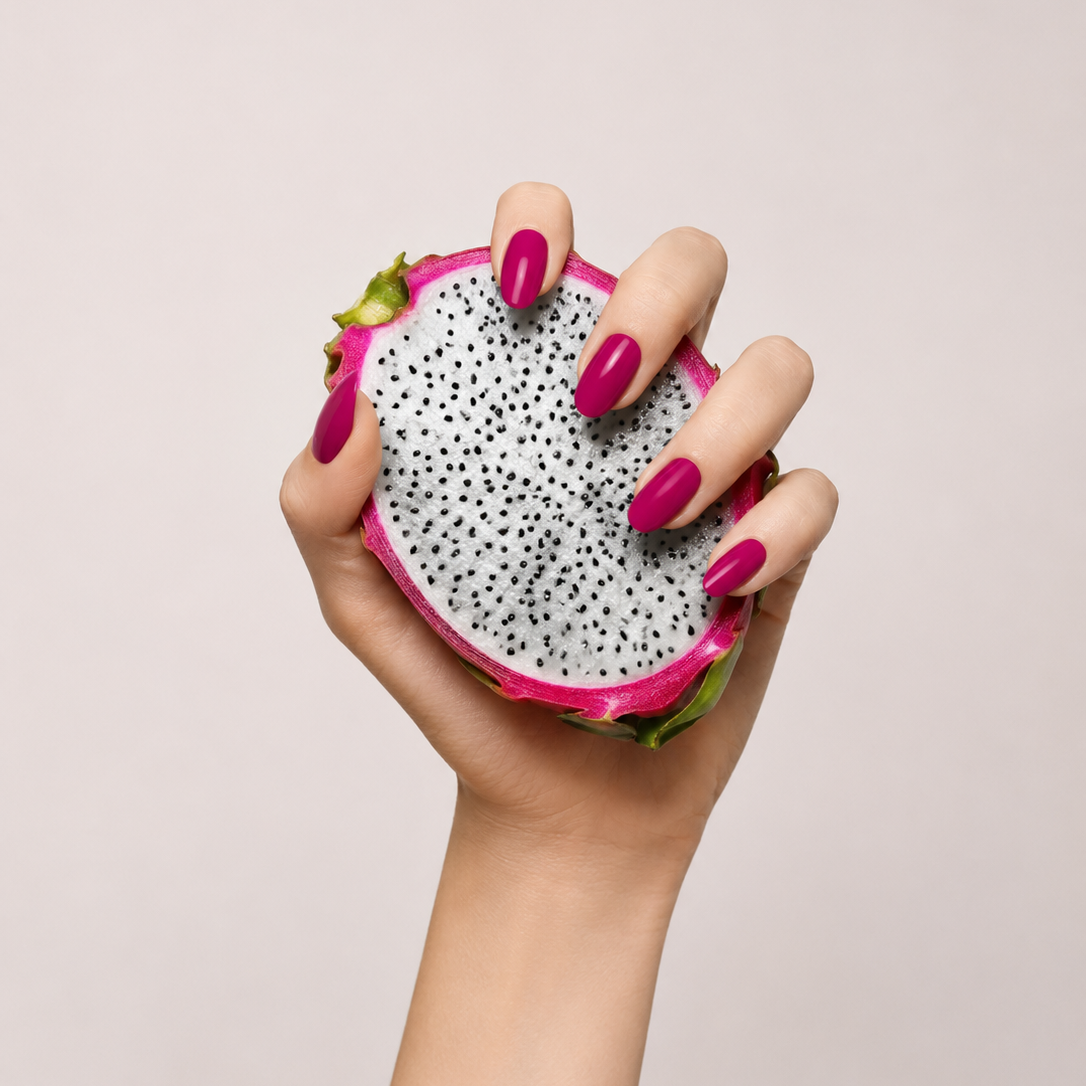 JACKY M. Gel Nail Wraps Fuchsia Fantasy 20pcs