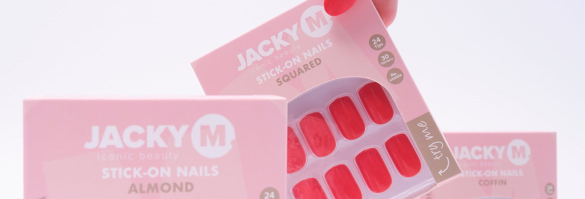 stick-on nails with stickers for easy & manicure at home