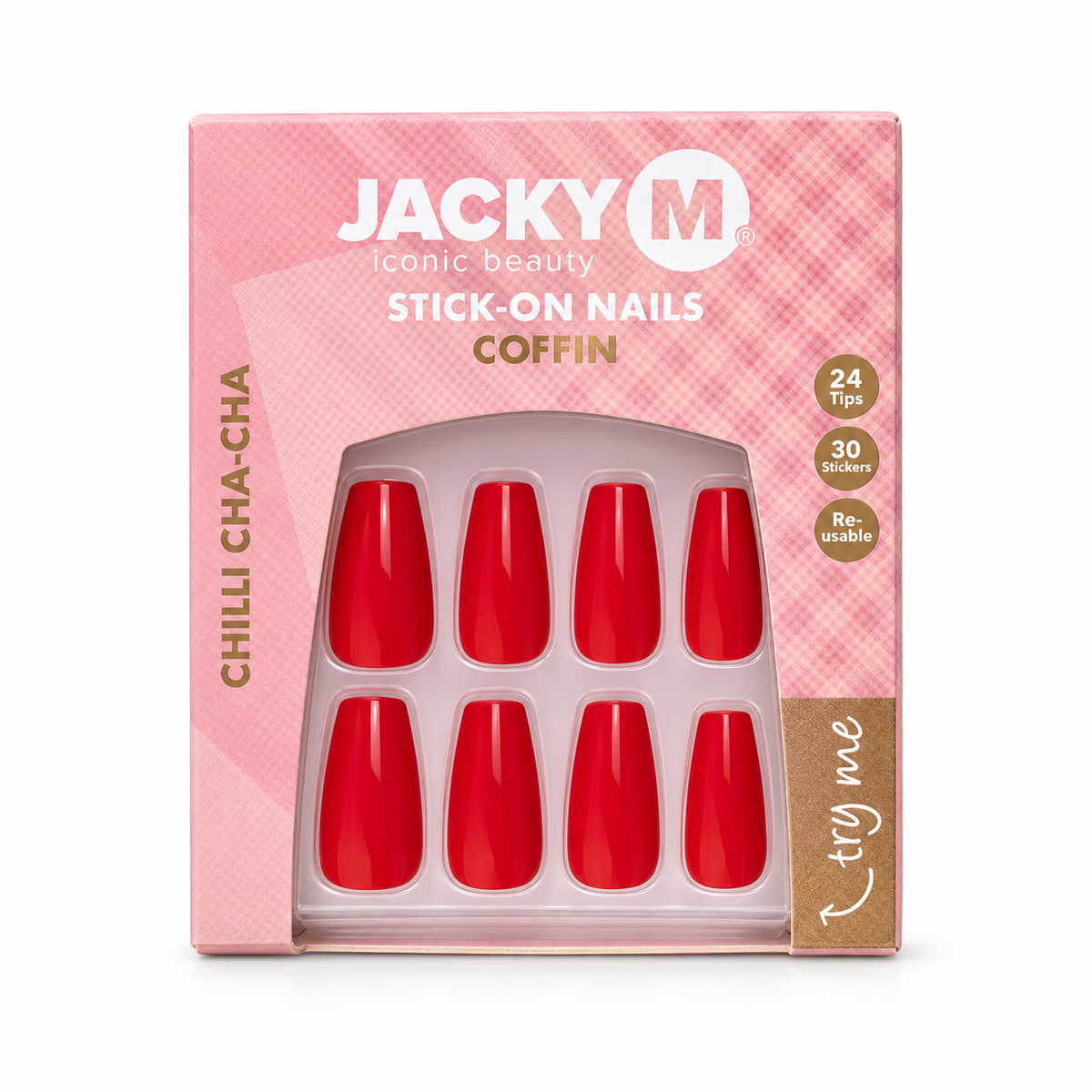 Plaknagels Chili Cha-Cha - JACKY M.
