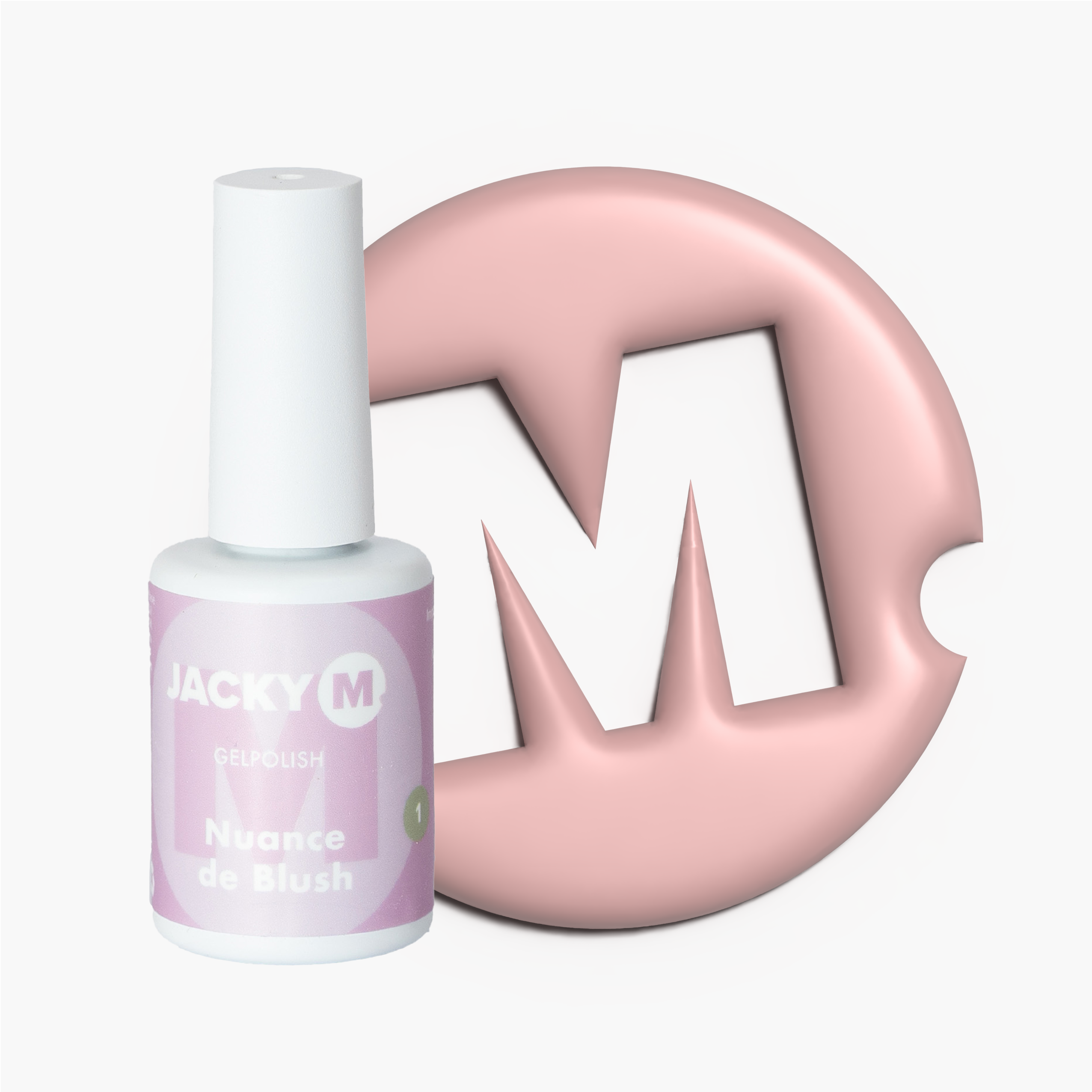 JACKY M. French Manicure Gelpolish Kit 3pcs
