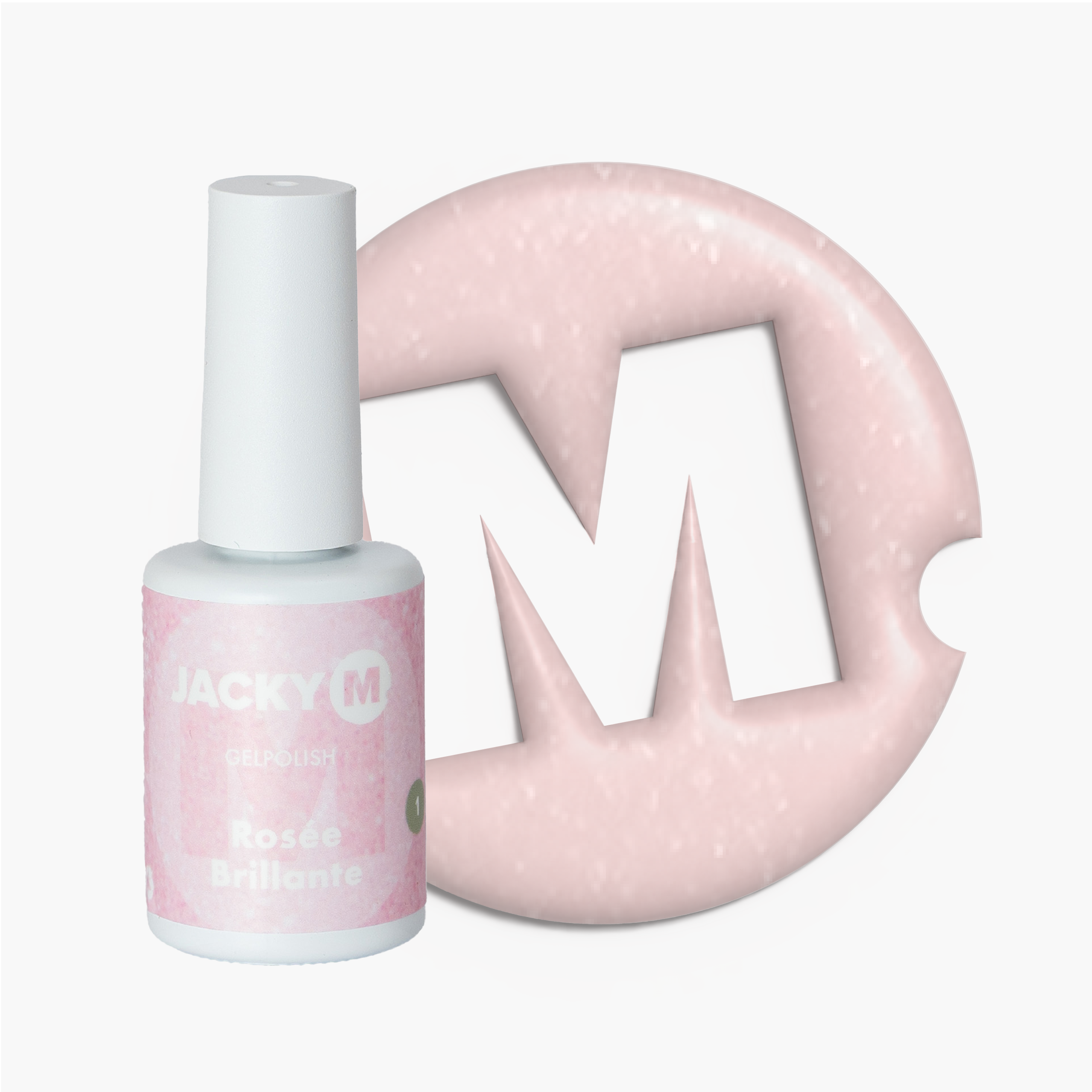 JACKY M. French Manicure Gelpolish Kit 3pcs