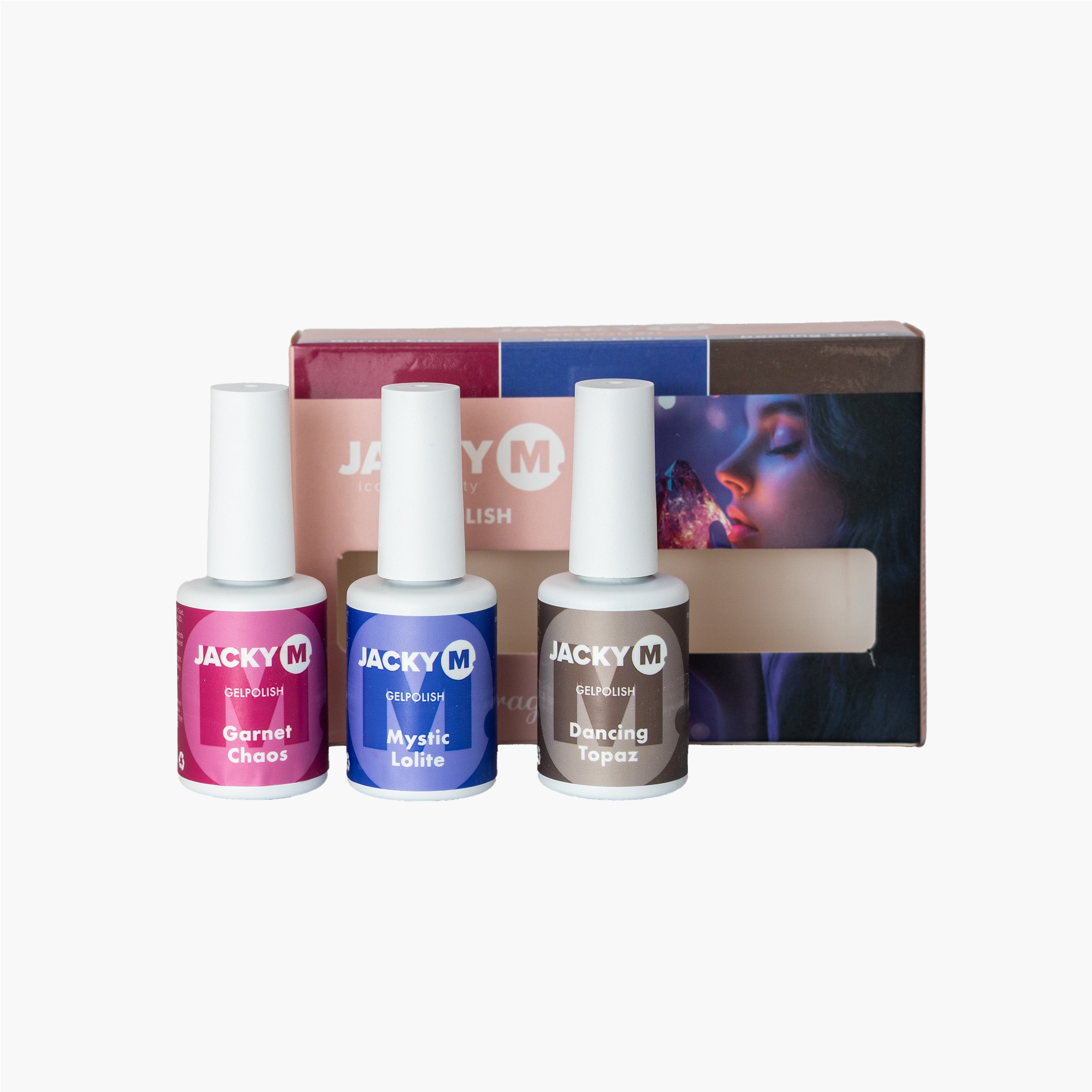 JACKY M. Sangria Symphony Gelpolish Kit 3-teilig