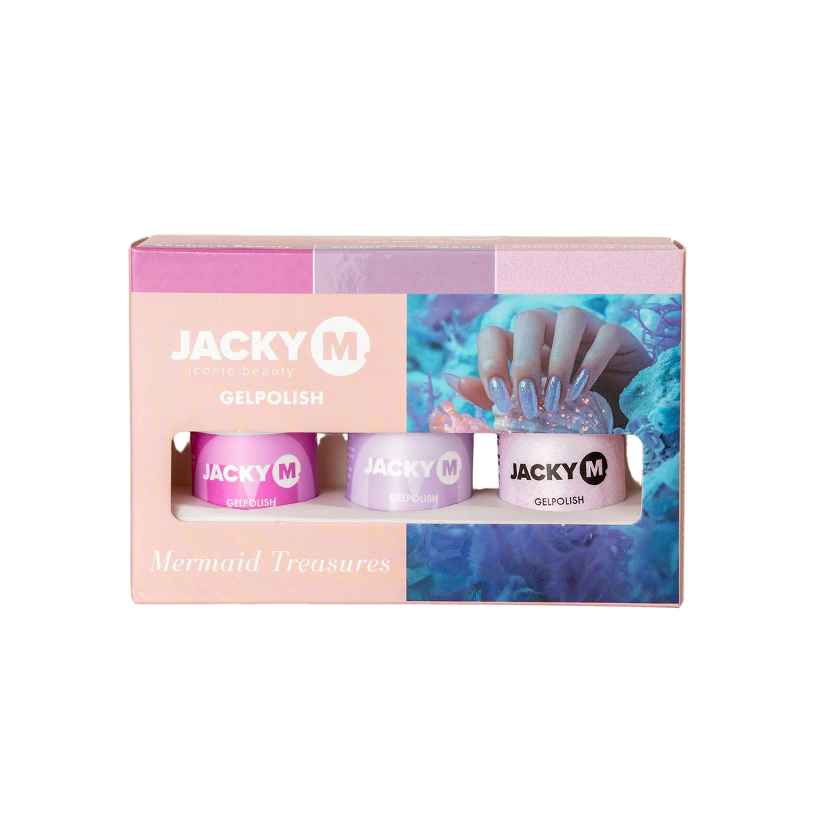 Gelpolish Kit Mermaid Treasures - JACKY M. (Glitter) - JACKY M. Iconic Beauty