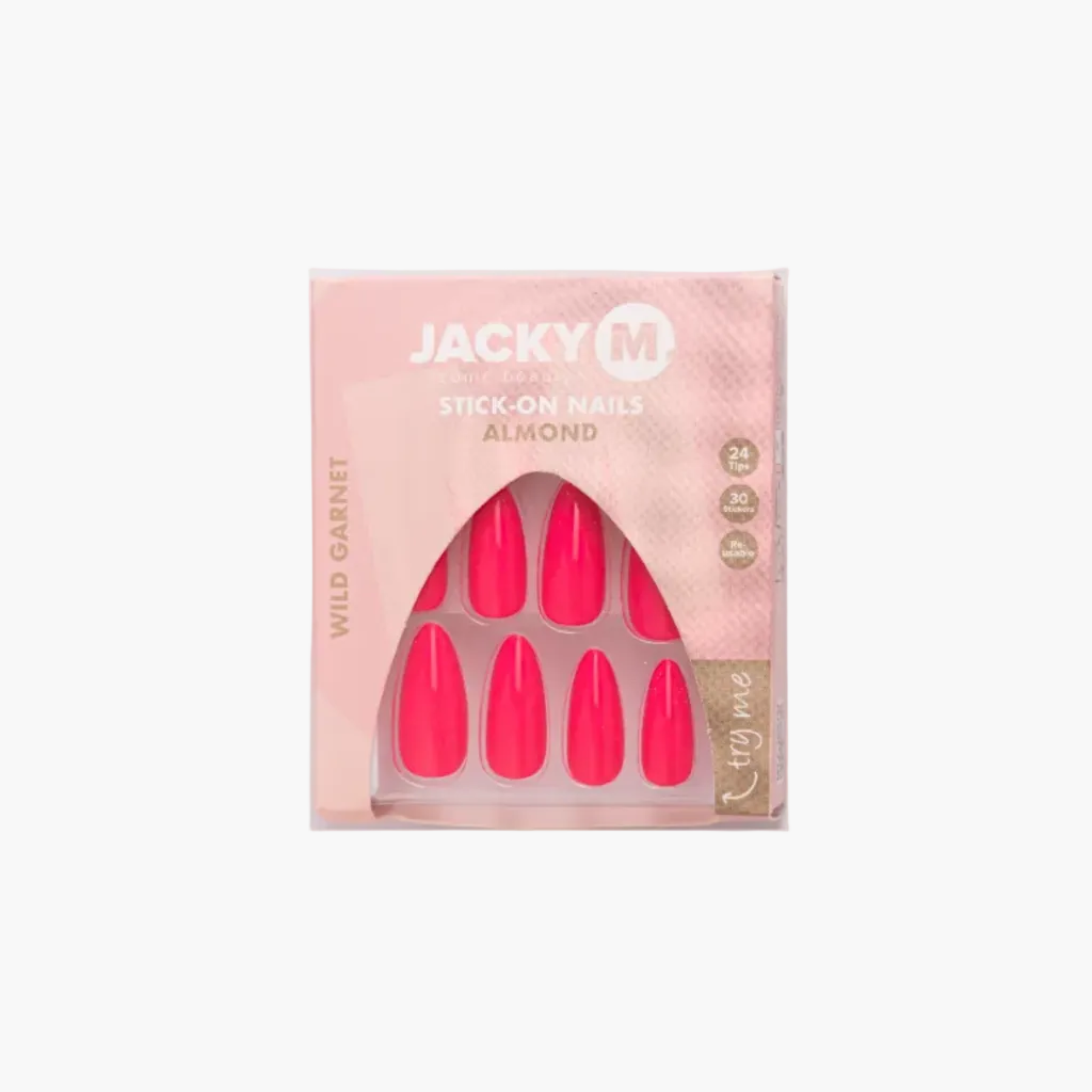 Stick-on Nails - Wild Garnet JACKY M. - JACKY M. Iconic Beauty