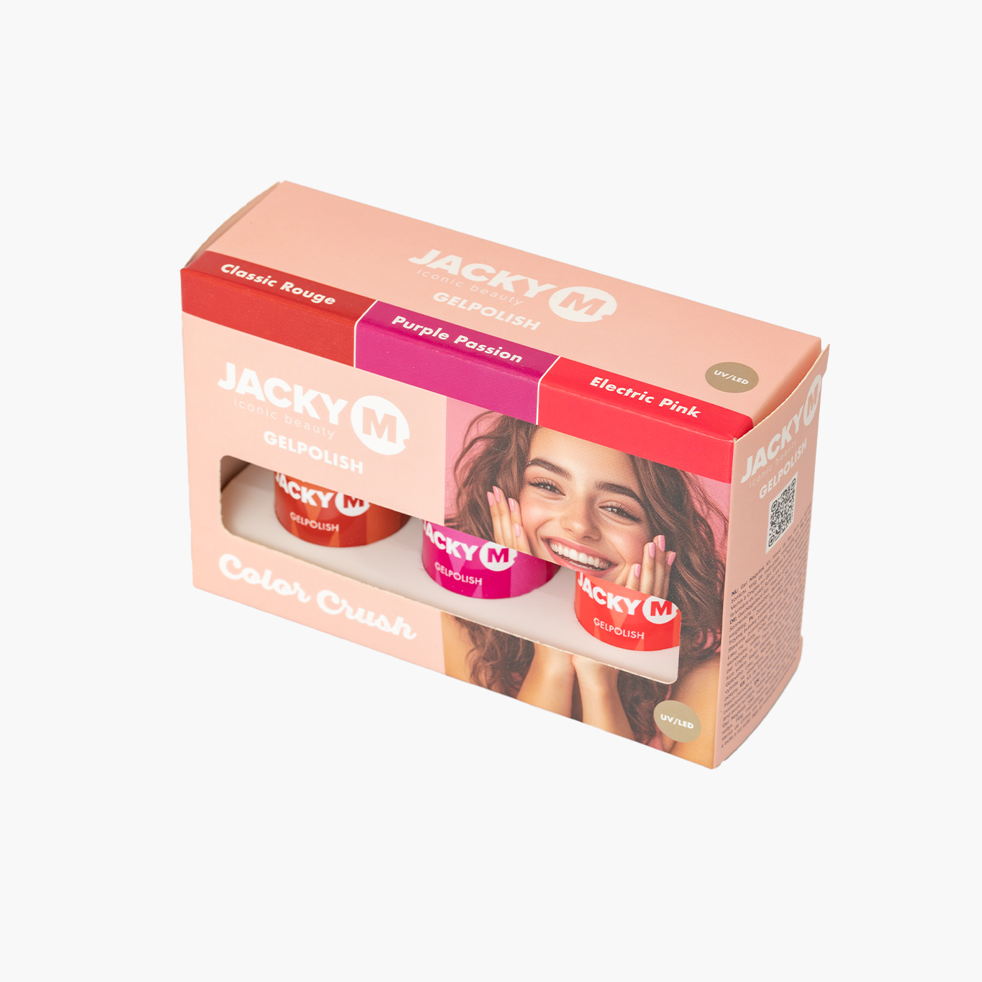 JACKY M. Color Crush Gelpolish Kit 3pcs