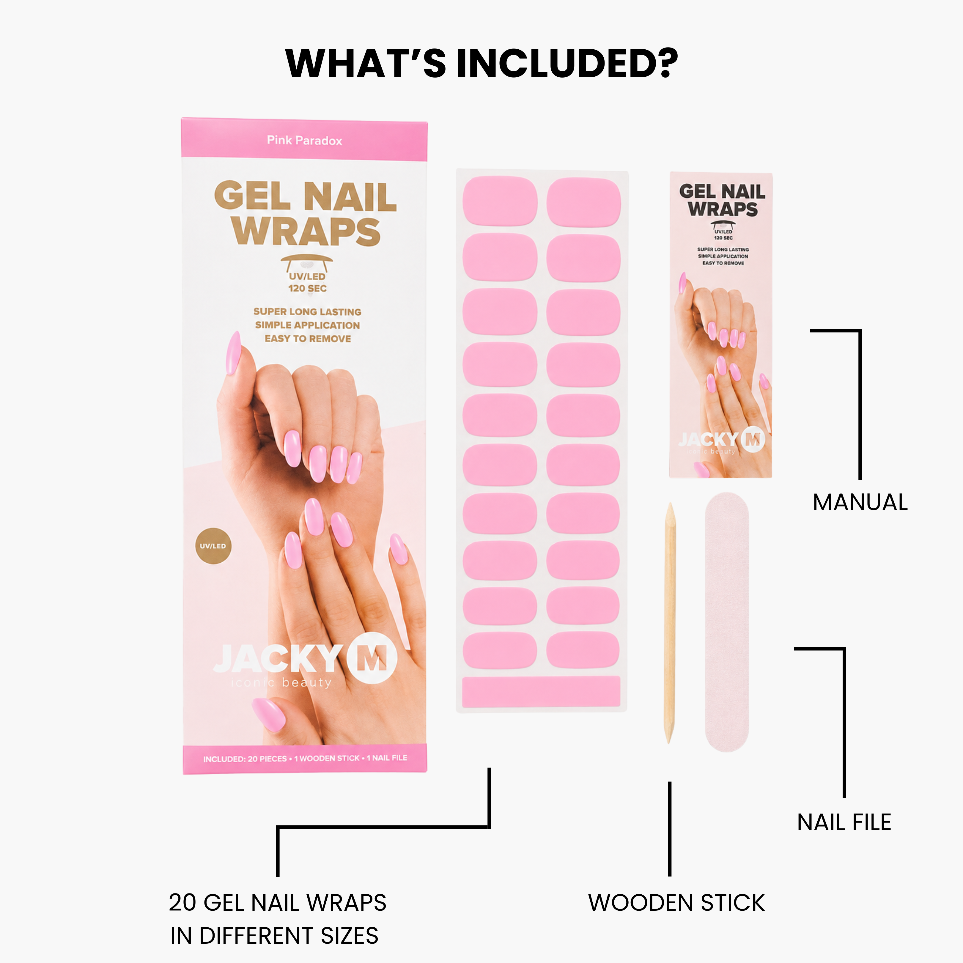 What's included Pink Paradox