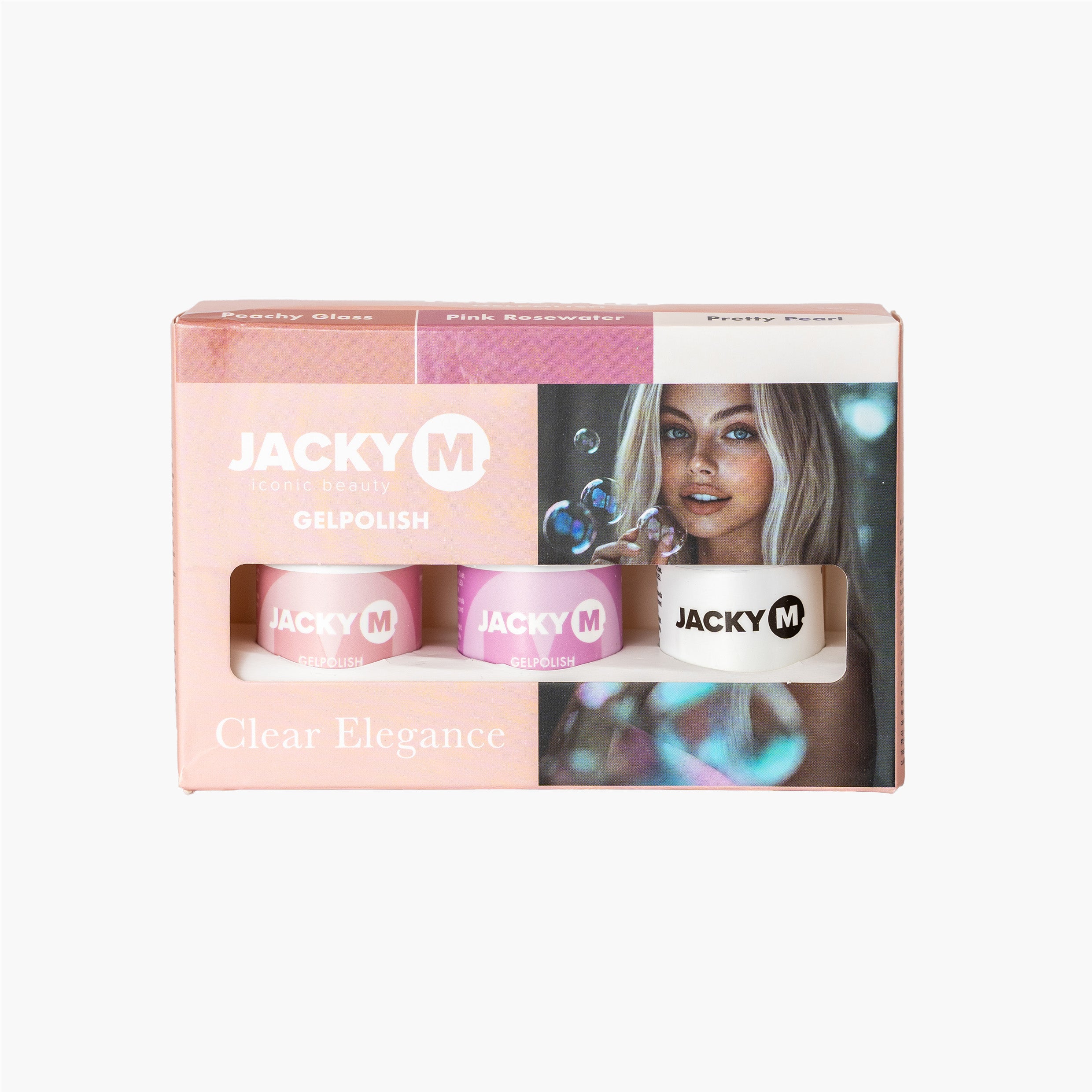 JACKY M. Clear Elegance Gelpolish Kit 3-teilig
