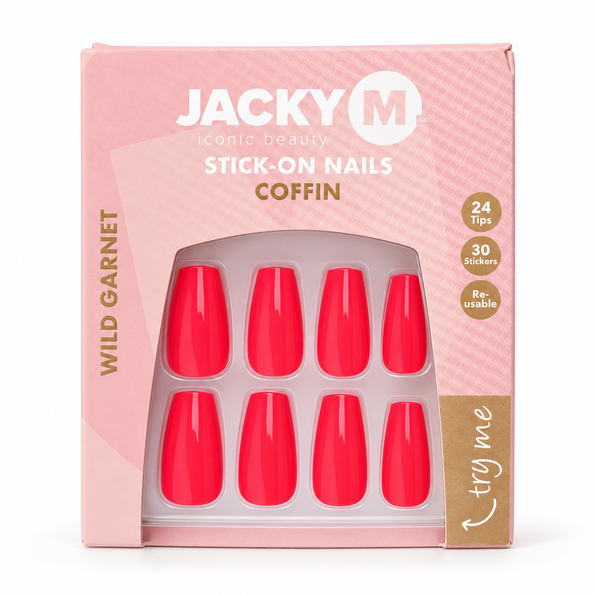 Plaknagels Wild Garnet - JACKY M. 