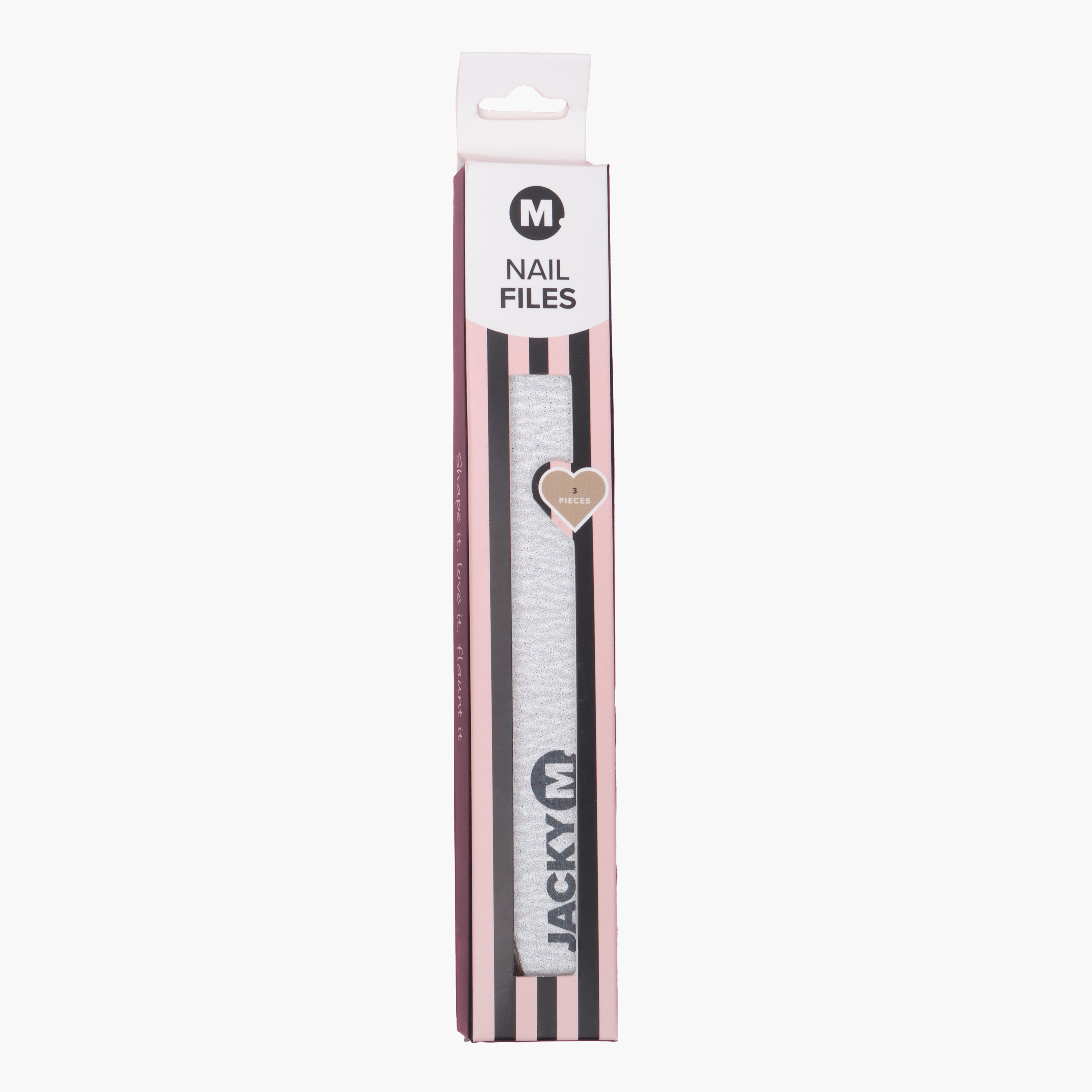Nail Files Set 3pcs JACKY M. - JACKY M. Iconic Beauty
