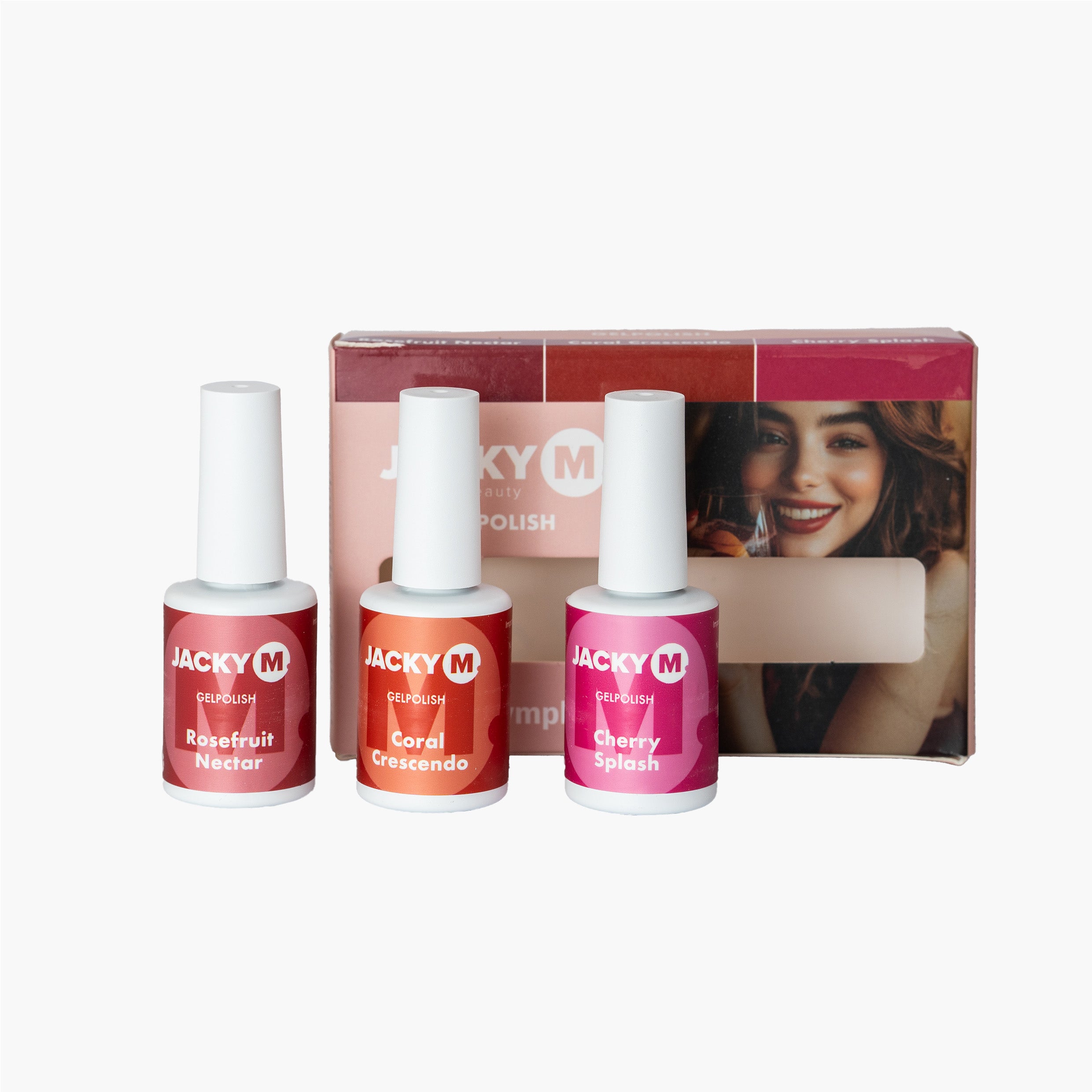 JACKY M. Sangria Symphony Gelpolish Kit 3pcs