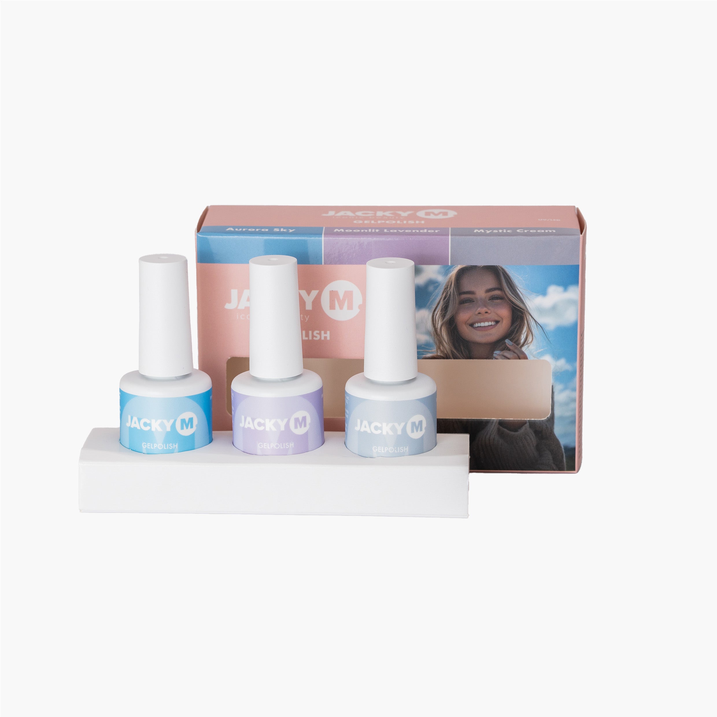 JACKY M. Whispered Dreams Gelpolish Kit 3pcs
